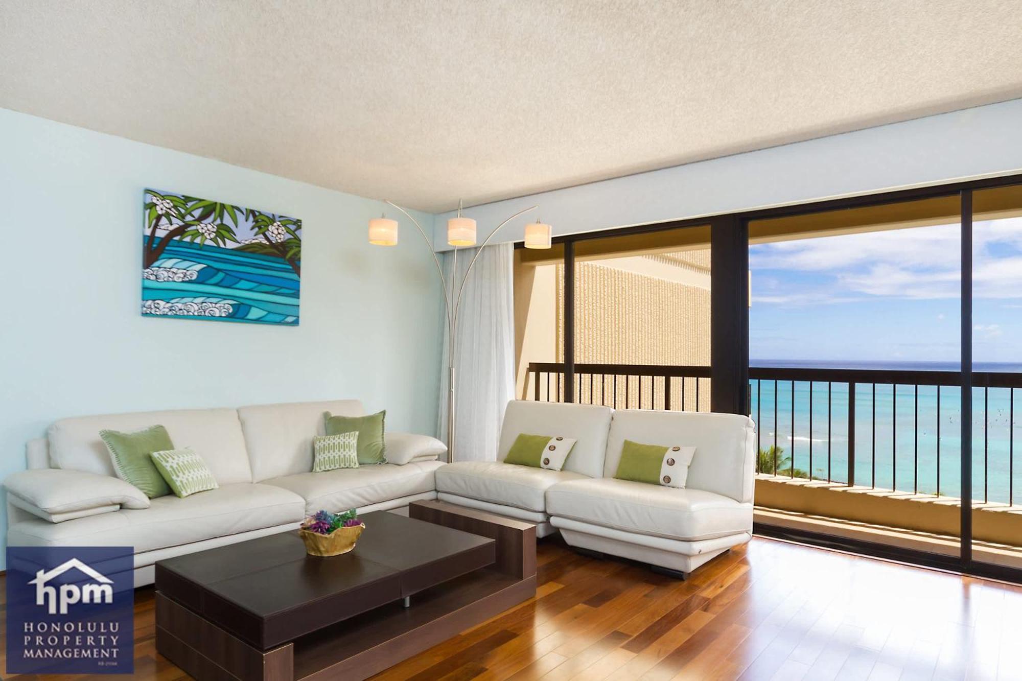 Turquoise Ocean Views Walk To Waikiki * Honolulu